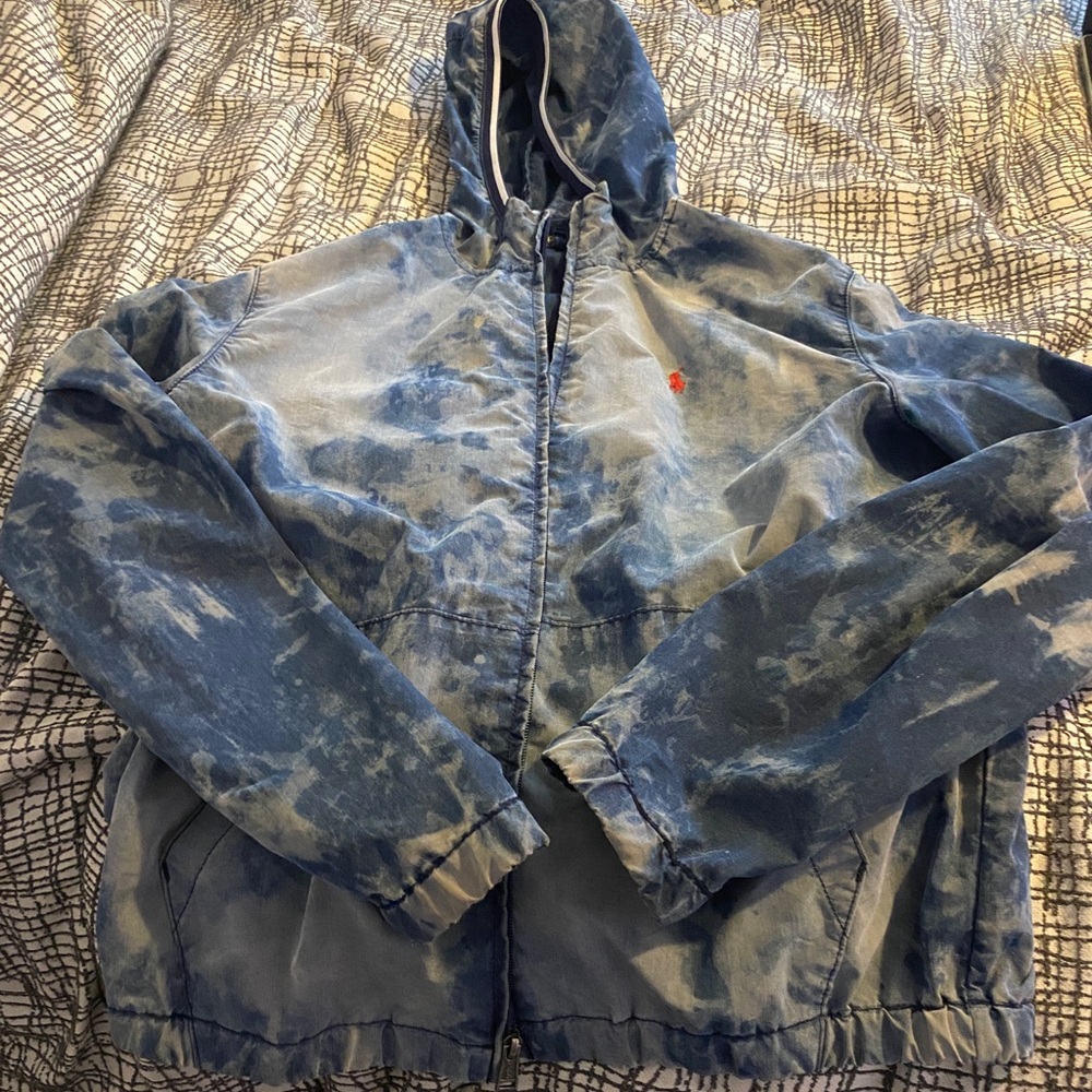 Boys Denim Polo Jacket 18/20